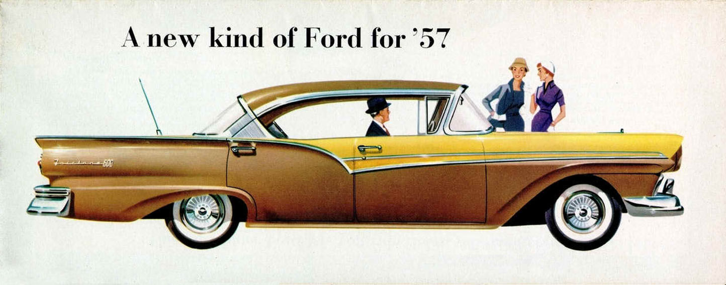 1957 Ford Full-Line Brochure Page 1